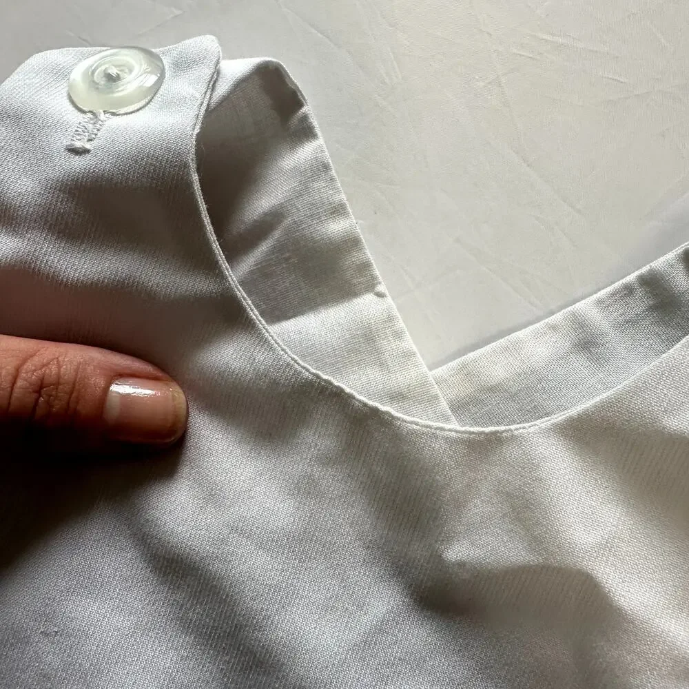 Vintage Howday Sportswear Of Miami Embroidered Pinafore Apron Dress
